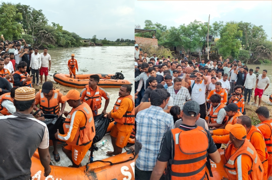 नहाते समय यमुना के पानी में डूबे छात्र का शव  बरामद