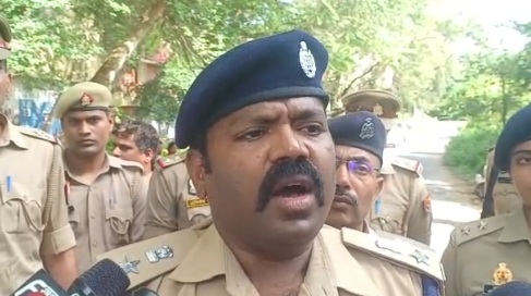 जानकारी देते एसएसपी जानकारी देते एसएसपी