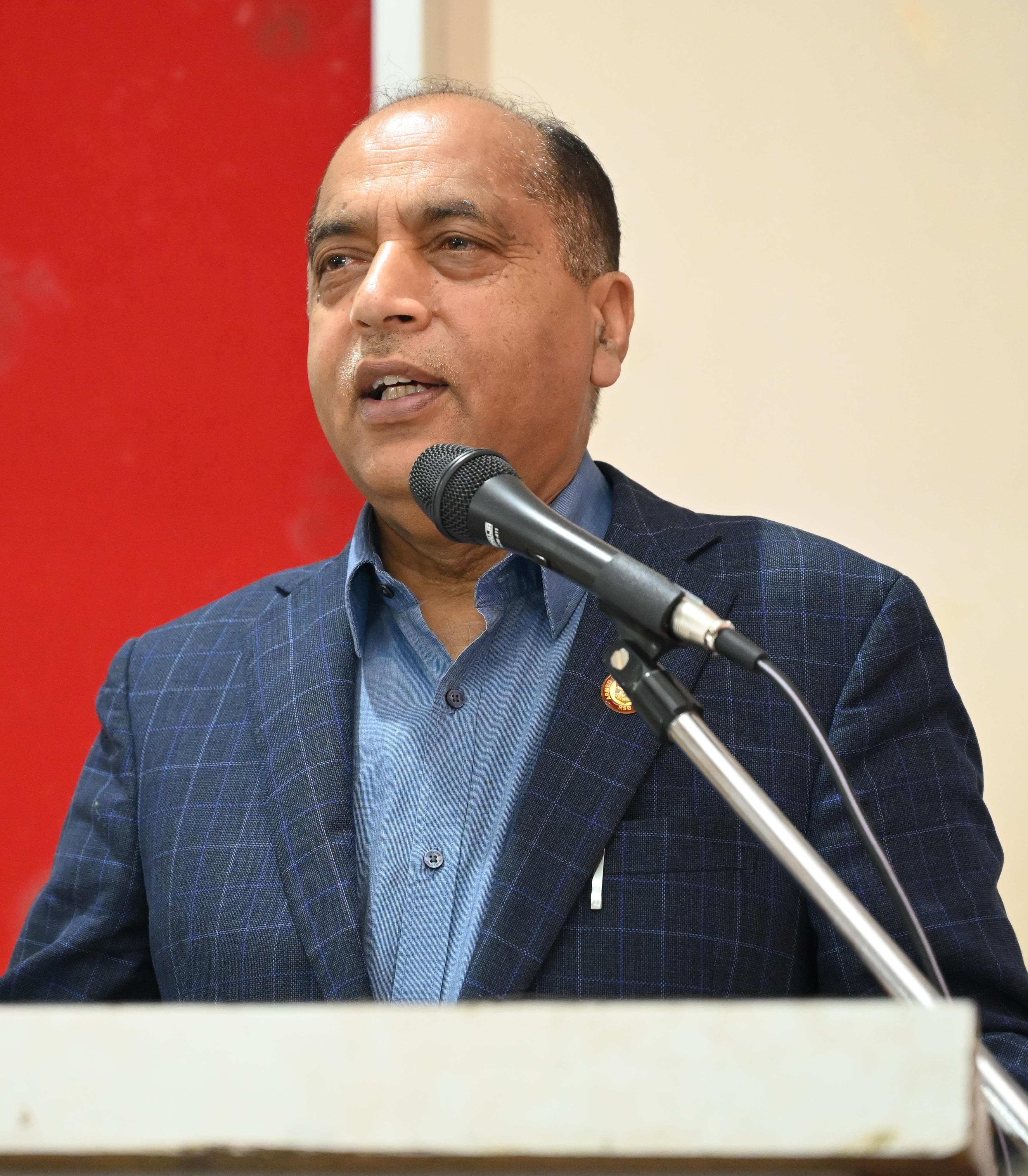 जय राम ठाकुर। जय राम ठाकुर।