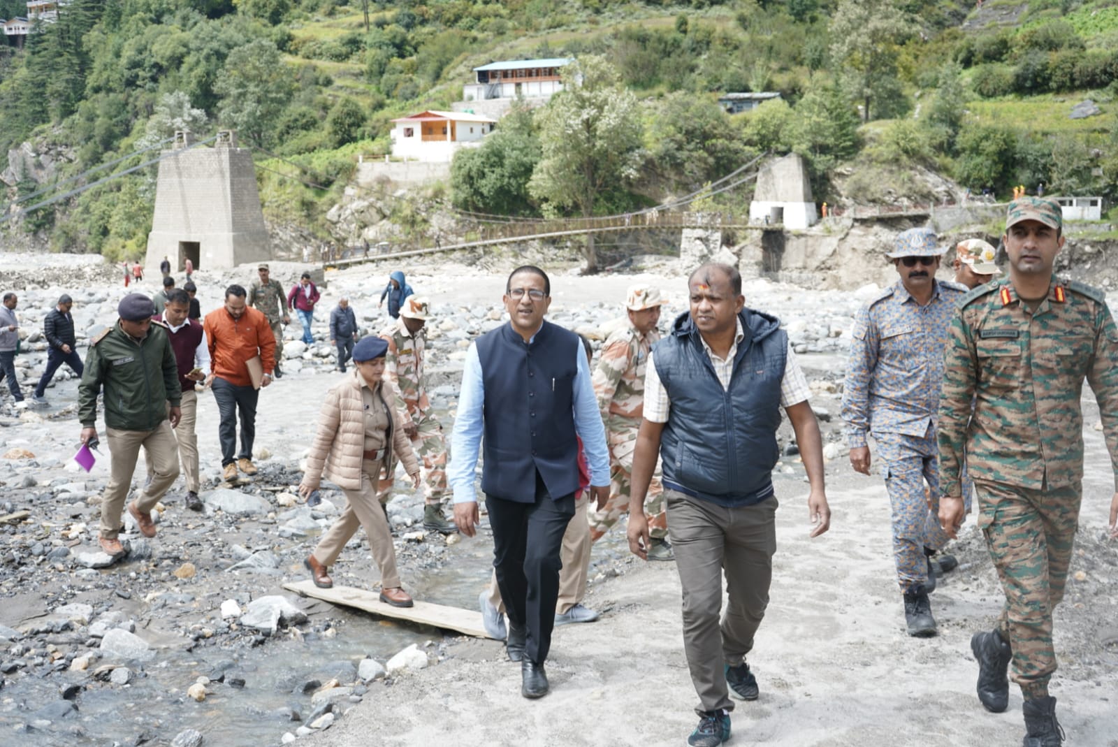 आपदा के नुकसान की समीक्षा कर सरकार को भेजेंगे  रिपोर्ट।।