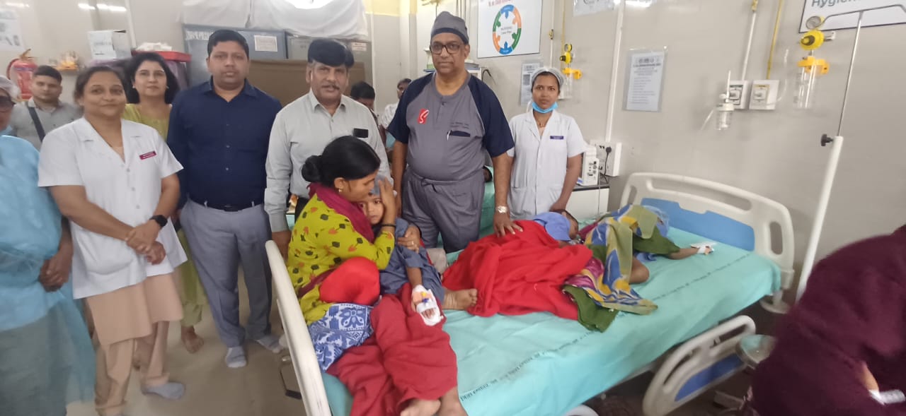 Free heart surgery for 697 children