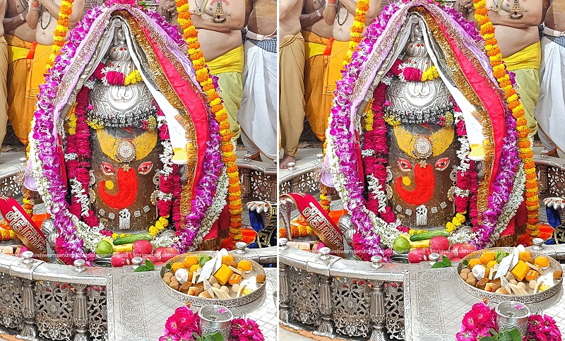 उज्जैनः भस्म आरती में बाबा महाकाल का श्री गणेश स्वरूप में श्रृंगार उज्जैनः भस्म आरती में बाबा महाकाल का श्री गणेश स्वरूप में श्रृंगार