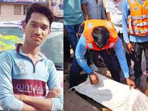 सुनार नदी पर बने बड़े पुल से किशोर ने लगाई छलांग सुनार नदी पर बने बड़े पुल से किशोर ने लगाई छलांग