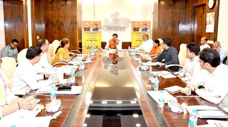मुख्यमंत्री डॉ. मोहन यादव ने की पंचायत एवं ग्रामीण विकास विभाग की समीक्षा मुख्यमंत्री डॉ. मोहन यादव ने की पंचायत एवं ग्रामीण विकास विभाग की समीक्षा