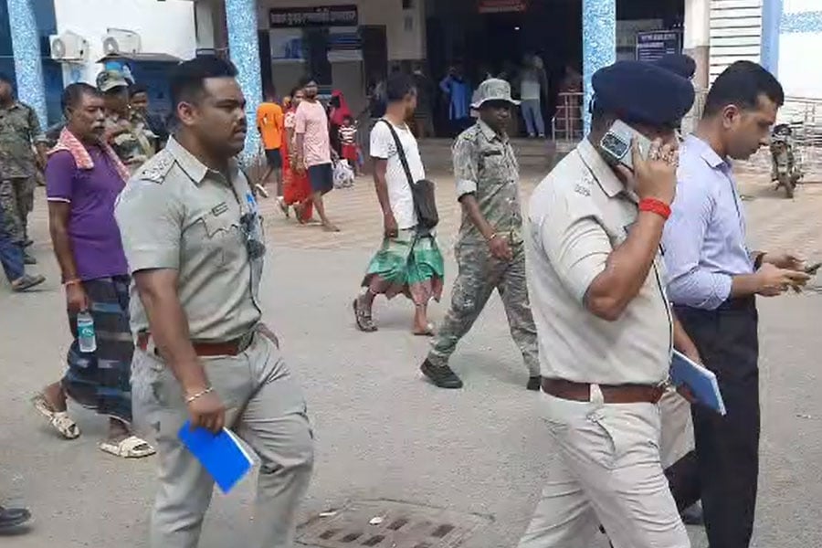 घटनास्थल का दृश्य