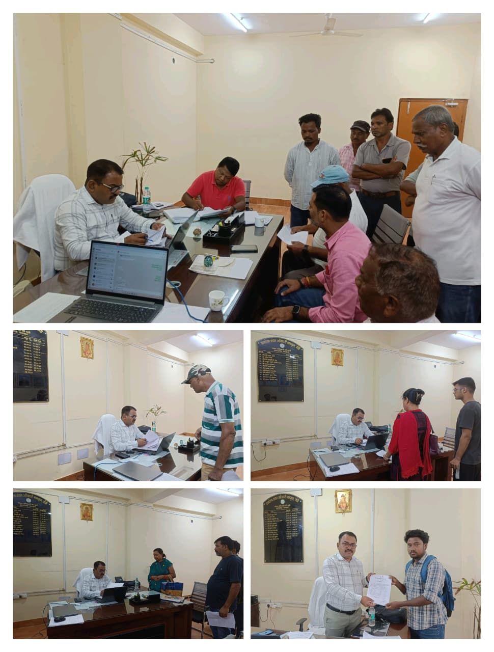 विभिन्‍न प्रखंडों में आयोजित किया गया जनता दरबार