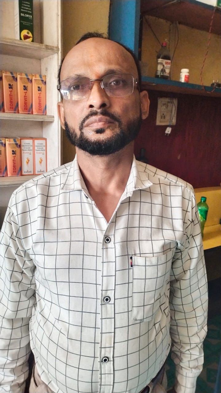 Image of the arrested Fake Doctor in Silchar accused of Impersonation and Forgery. Image of the arrested Fake Doctor in Silchar accused of Impersonation and Forgery.