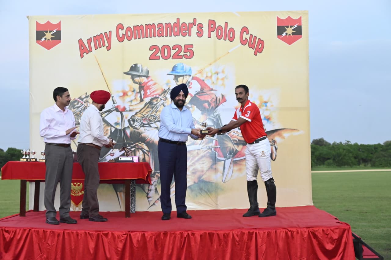 जयपुर सैन्य स्टेशन में आयोजित हुआ आर्मी कमांडर पोलो कप 2025