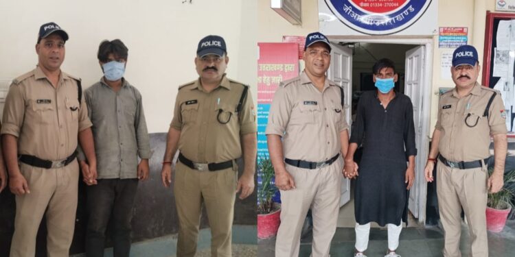 चलती ट्रेन से मोबाइल चोरी का खुलासा,
