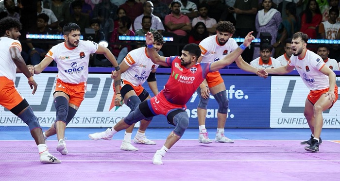 पीकेएल-12 : पुनेरी पल्टन ने यूपी योद्धाज पर 43-32 से दर्ज की जीत