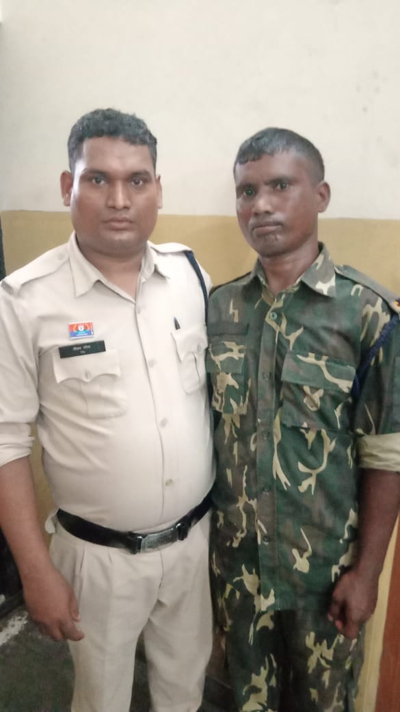 गिरफ्तार CAF जवान