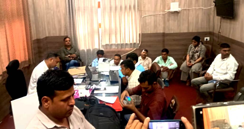 धौलपुर नगर परिषद में एसीबी का छापा,रिश्वत लेते पांच पकडे