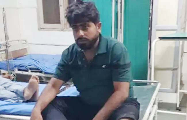 सोनीपत: पुलिस और बदमाश के बीच हुई मुठभेड़ के गिरफ्तार आरोपी अस्पताल में