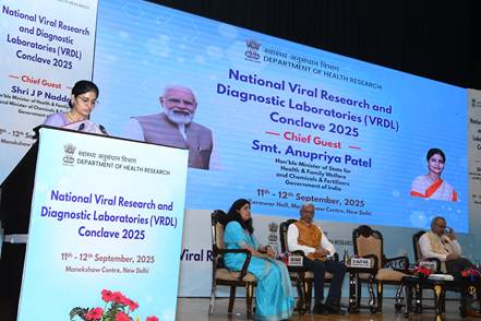 नई दिल्ली में नेशनल वायरस रिसर्च एवं डायग्नॉस्टिक लेबोरेटरी (वीआरडीएल) कॉन्क्लेव–2025 का उद्घाटन mc