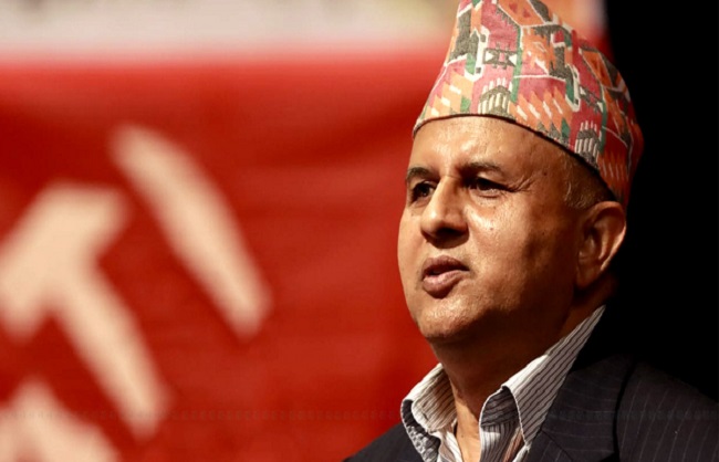 के महासचिव शंकर पोखरेल के महासचिव शंकर पोखरेल