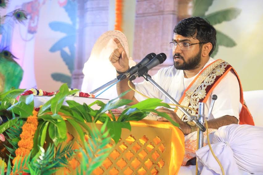 सनातन धर्म केवल आस्था नहीं, बल्कि विज्ञान का अद्भुत संगम है : आचार्य हरेश भाई