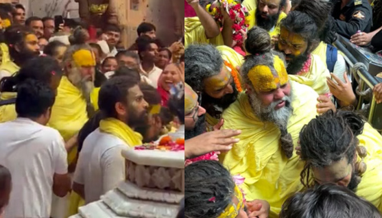 बांकेबिहारी मंदिर में संत प्रेमानंद महाराज बांकेबिहारी मंदिर में संत प्रेमानंद महाराज