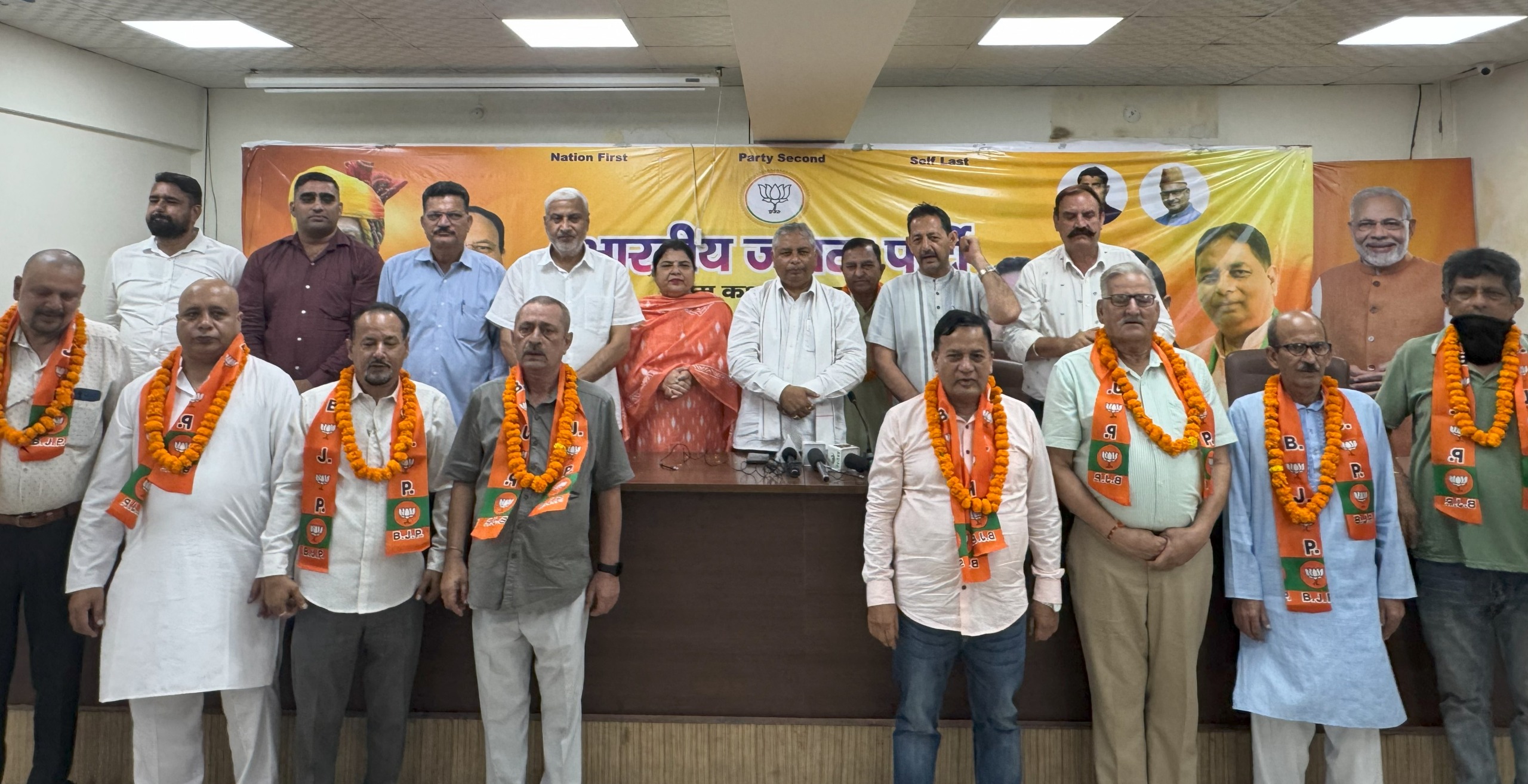 राष्ट्र निर्माण के लिए प्रतिबद्ध लोगों के लिए भाजपा पहली पसंद: सत शर्मा राष्ट्र निर्माण के लिए प्रतिबद्ध लोगों के लिए भाजपा पहली पसंद: सत शर्मा