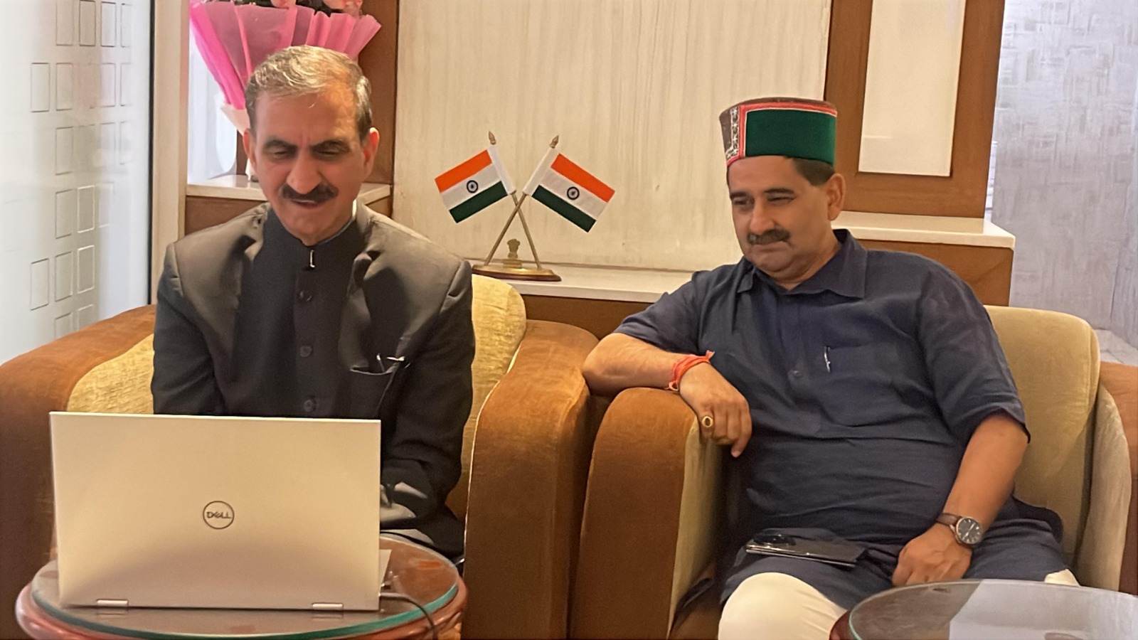 टांडा मेडिकल कॉलेज में शुरू हुई रोबोटिक सर्जरी का वर्चुअली उद्धघाटन करते हुए मुख्यमंत्री।