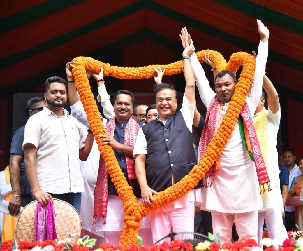 बीटीसी चुनाव-2025: भावरागुरी में भाजपा की चुनावी प्रचार सभा । बीटीसी चुनाव-2025: भावरागुरी में भाजपा की चुनावी प्रचार सभा ।