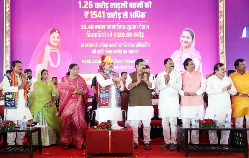 मुख्यमंत्री डॉ. यादव ने प्रदेश की 1.26 करोड़ लाड़ली बहनों के खातों में ट्रांसफर किए 1541 करोड़ रुपये मुख्यमंत्री डॉ. यादव ने प्रदेश की 1.26 करोड़ लाड़ली बहनों के खातों में ट्रांसफर किए 1541 करोड़ रुपये