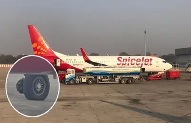 स्पाइसजेट के विमान का प्रतीकात्‍मक चित्र