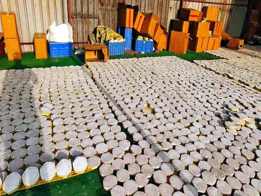सीएम फ्लाइंग ने गांव अलीपुर में पकड़ी पकड़ी अवैध पटाखा फैक्ट्री