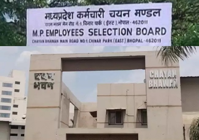 मप्र कर्मचारी चयन मंडल