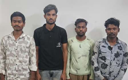 आरोपित गिरफ्तार आरोपित गिरफ्तार