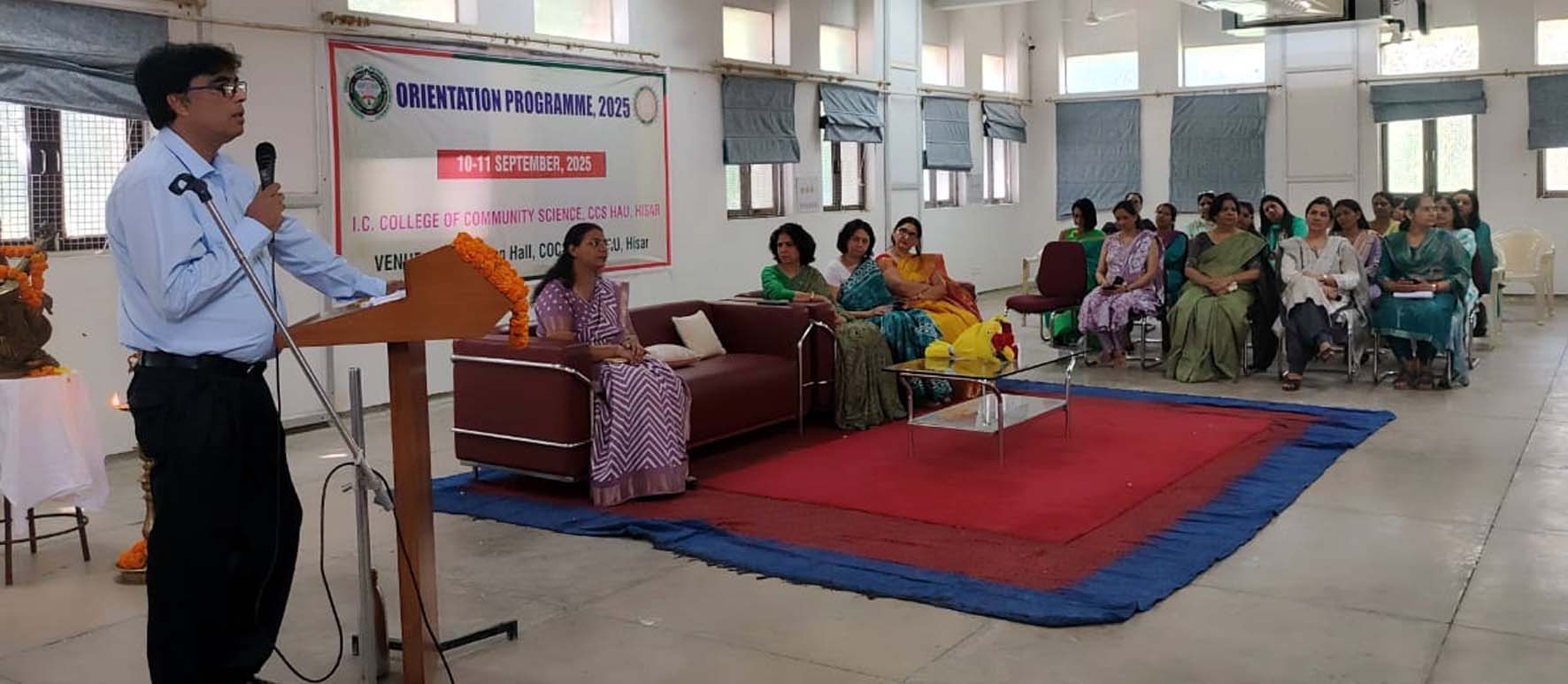 कार्यक्रम को सम्बोधित करते हुए डॉ. अतुल ढींगड़ा।