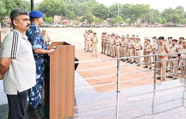 सोनीपत: रैपिड एक्शन फोर्स का प्रशिक्षण