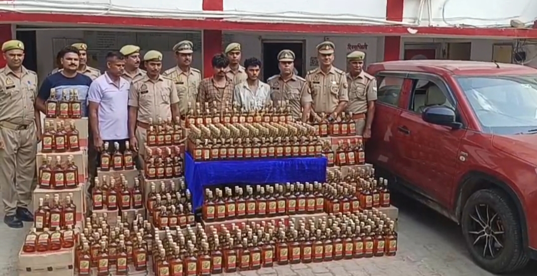 बरामद शराब बरामद शराब