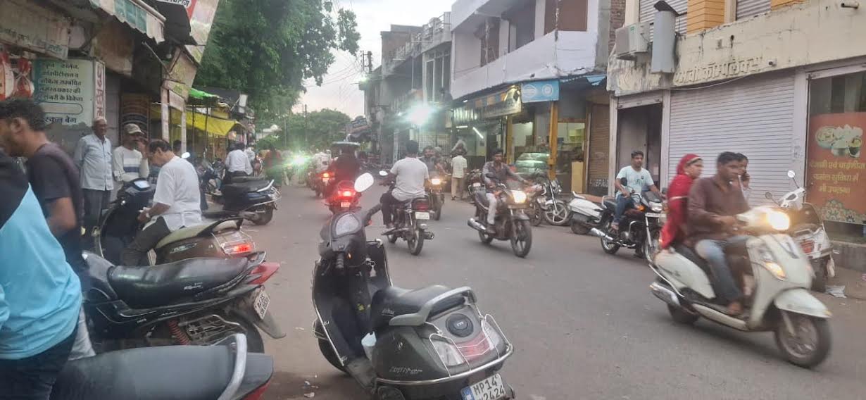 मन्दसौर नगर की बिगढ़ती यातायात व्यवस्था में सुधार लाने की मांग