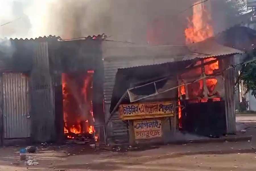 घटनास्थल का दृश्य