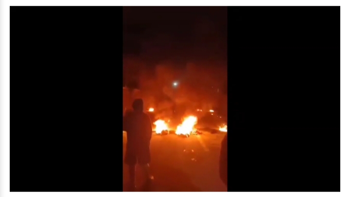 Image of the Fresh Violence in Manipur’s Churachandpur, where Kuki-Zo Leaders’ Homes torched. Image of the Fresh Violence in Manipur’s Churachandpur, where Kuki-Zo Leaders’ Homes torched.