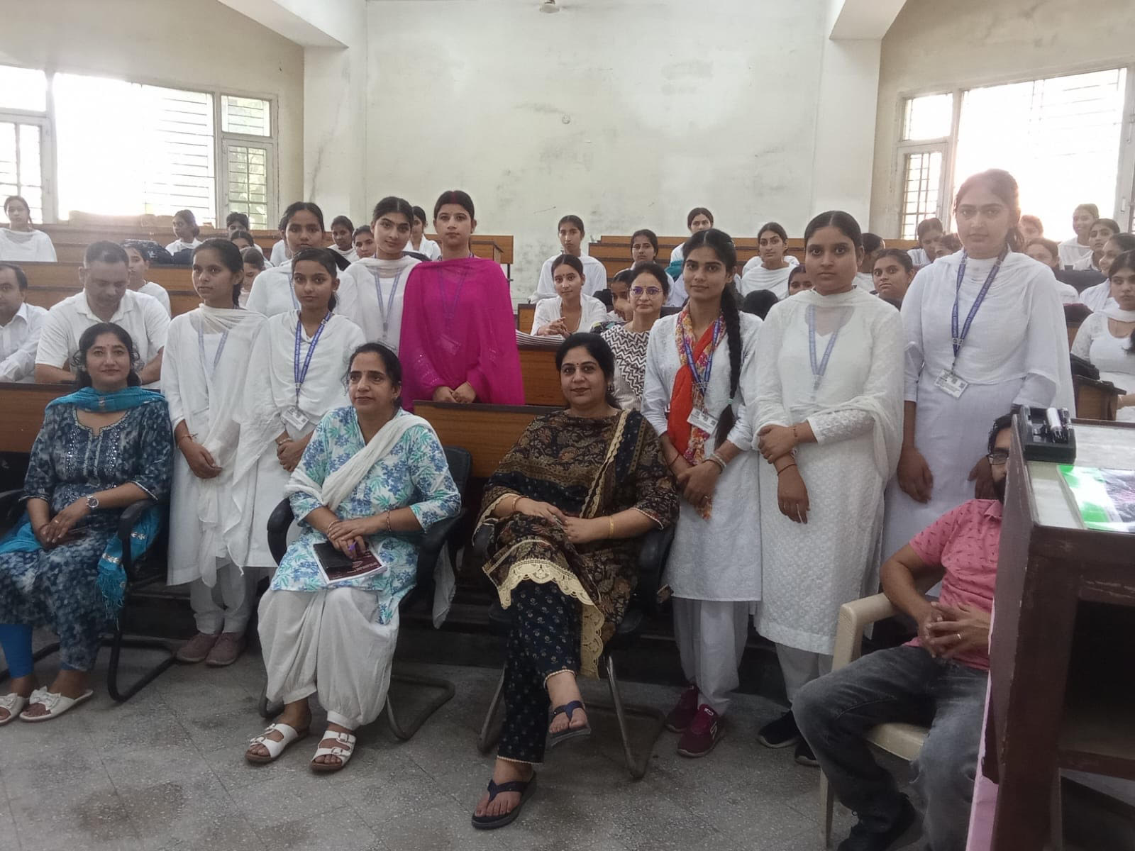 Government Women's College Kathua celebrated Hindi Day