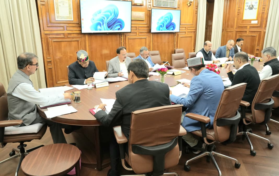हिमाचल मंत्रिमंडल बैठक हिमाचल मंत्रिमंडल बैठक