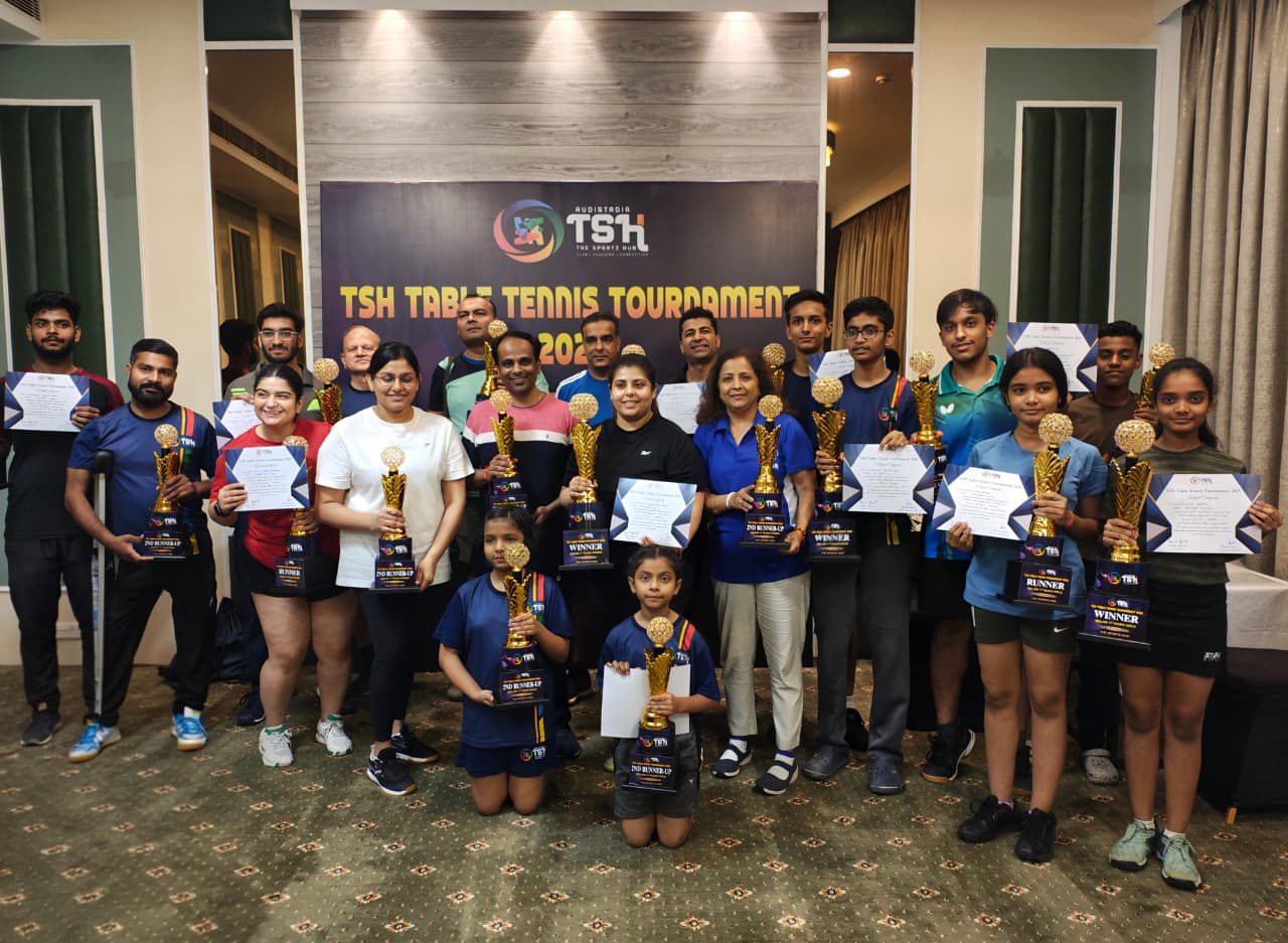 टीएसएच में टेबल टेनिस मुकाबले, खिलाड़ियों को मिली रिकॉर्ड पुरस्कार राशि टीएसएच में टेबल टेनिस मुकाबले, खिलाड़ियों को मिली रिकॉर्ड पुरस्कार राशि