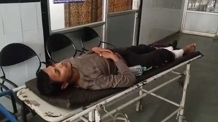चित्तौड़गढ़ के कपासन में हमले में घायल हुआ युवक