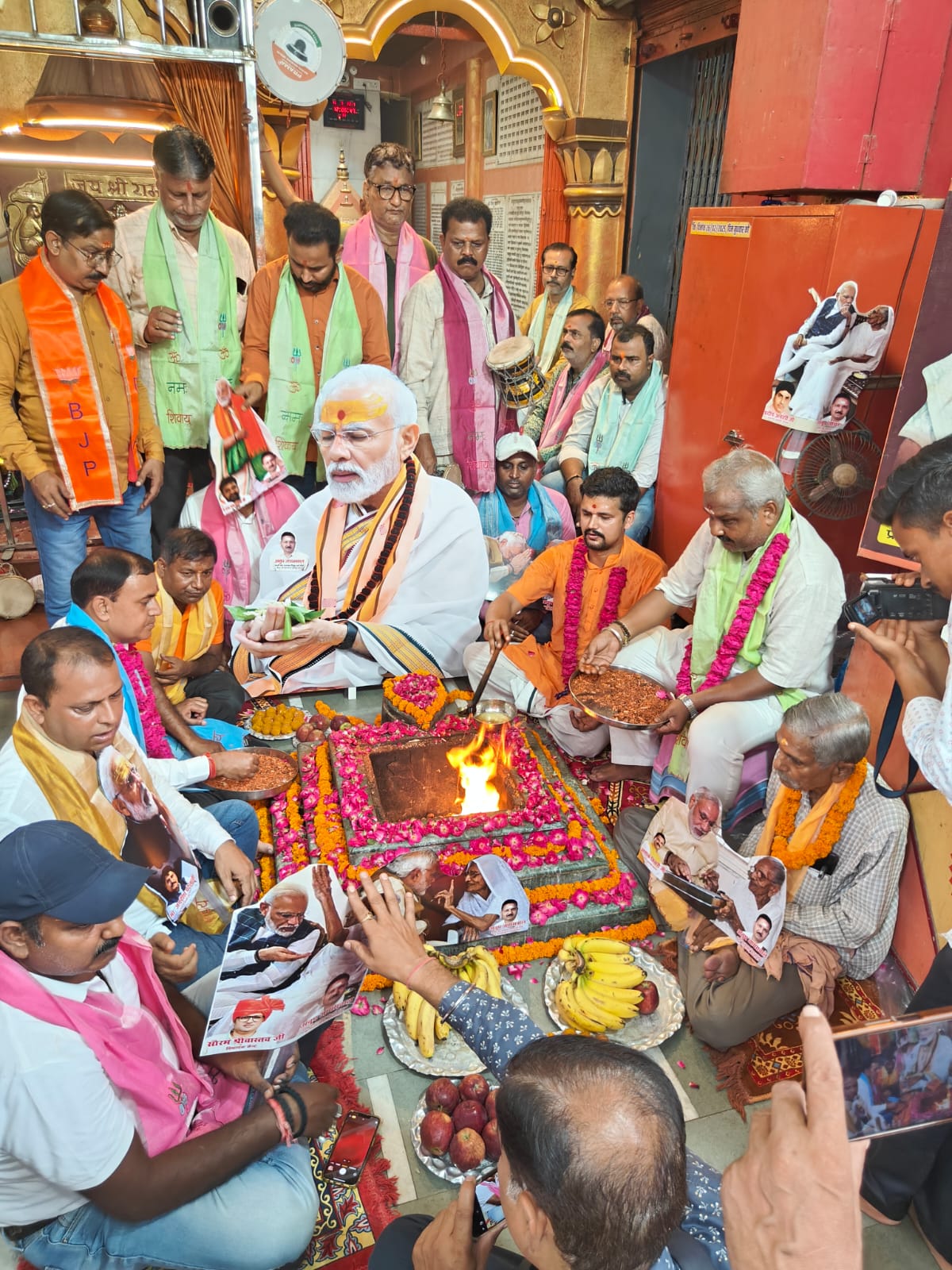 प्रधानमंत्री मोदी के जन्मदिन पर धार्मिक अनुष्ठान