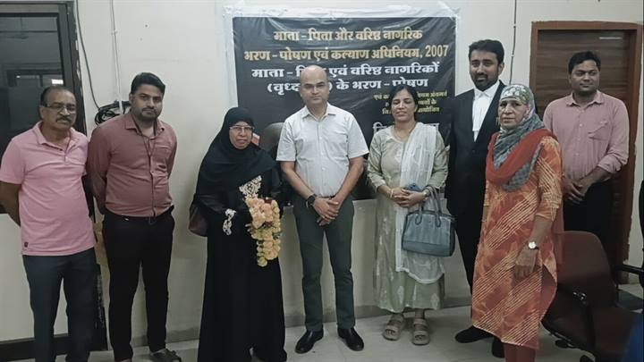 तीन बुजुर्गों को दिलाया गया उनकी संपत्ति का अधिकार तीन बुजुर्गों को दिलाया गया उनकी संपत्ति का अधिकार