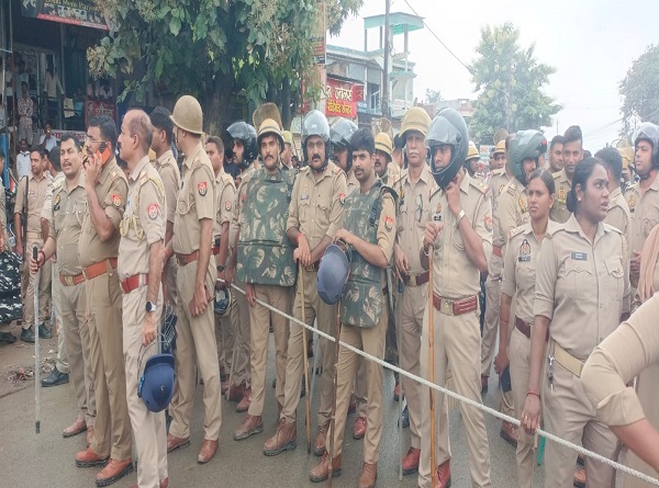 घटना के बाद इलाके में तैनात फोर्स
