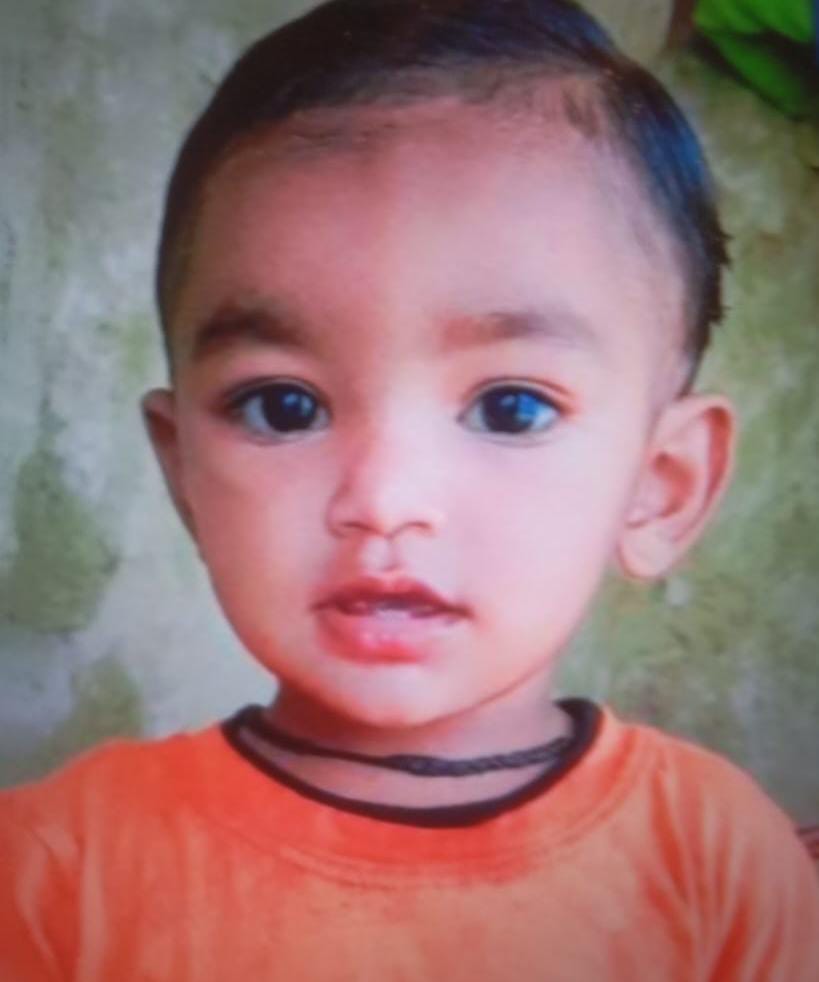 मृतक बच्चे की फोटो