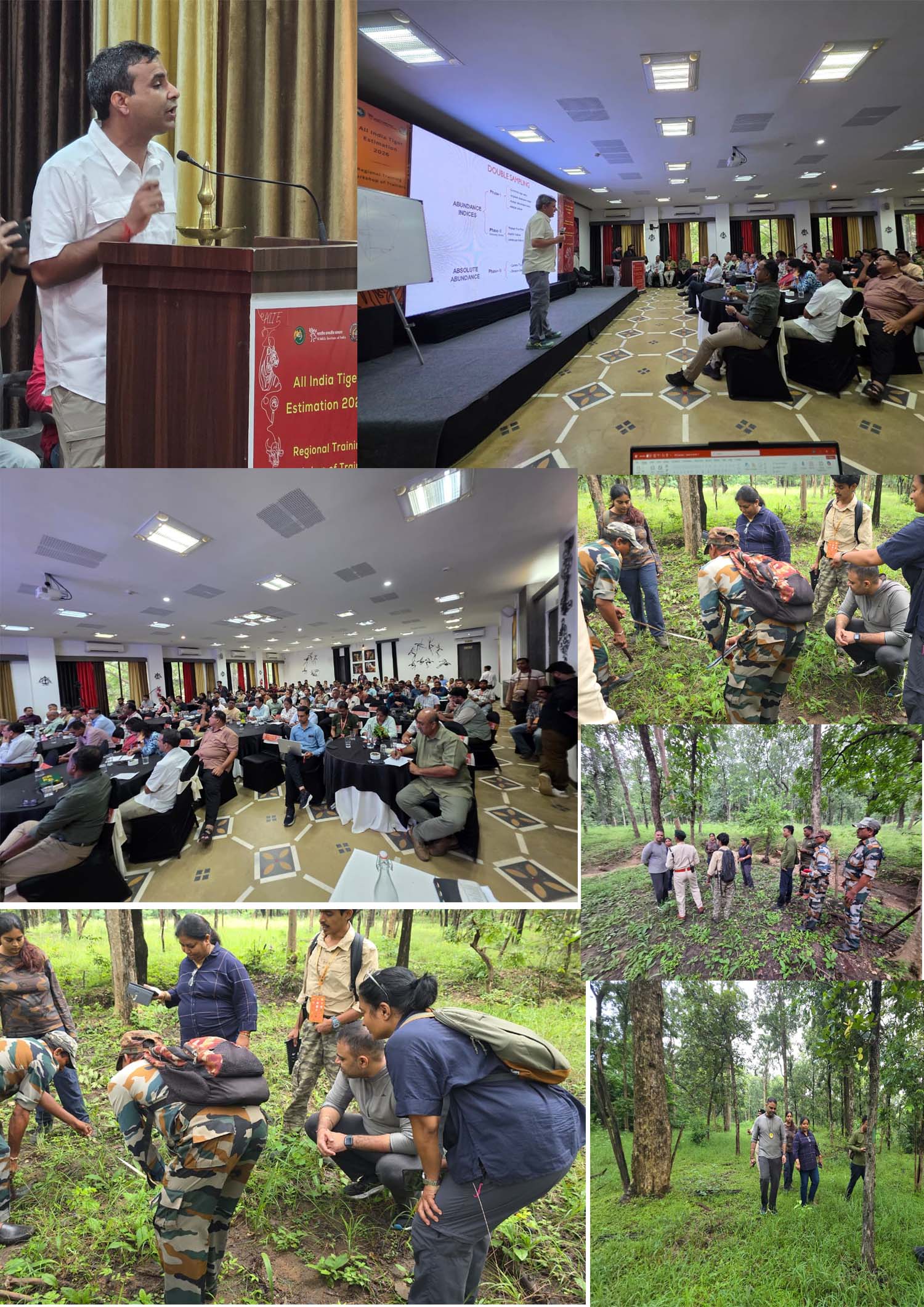 Central India: World's largest wildlife survey begins in Madhya Pradesh's Pench Tiger Reserve