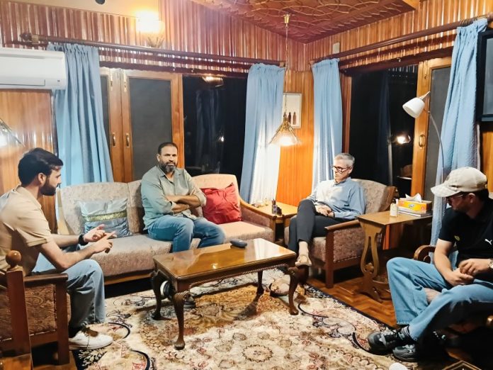 पूर्व भारतीय क्रिकेटर यूसुफ पठान ने मुख्यमंत्री उमर अब्दुल्ला से की मुलाकात