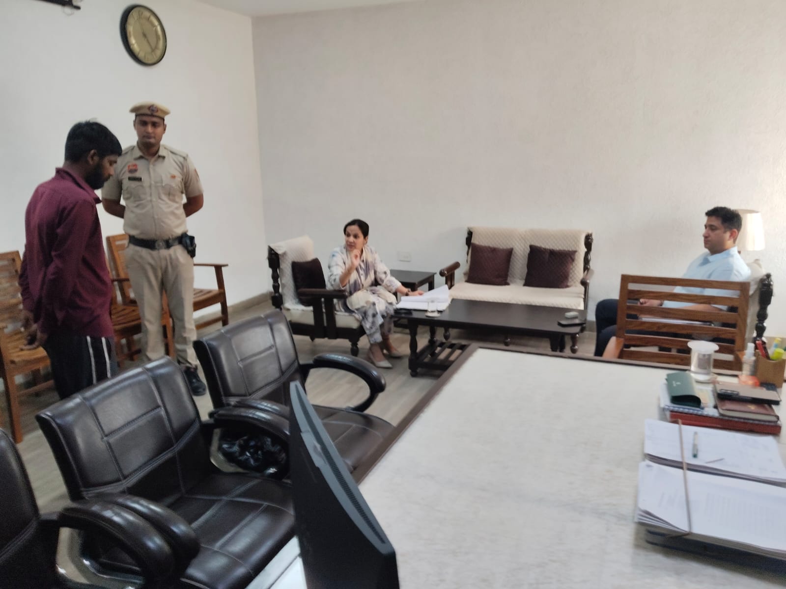 मामले की सुनवाई करते हुए सीजेएम।