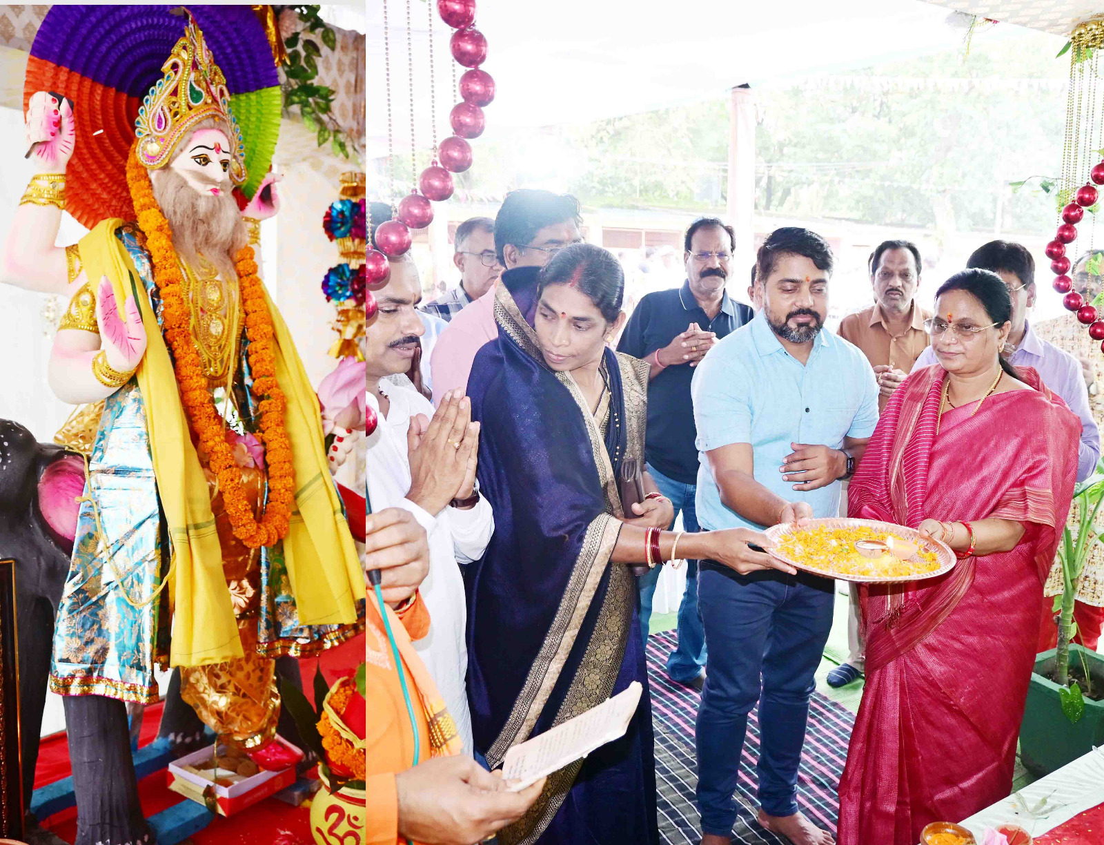 कोरबा नगर निगम की कर्मशाला व डब्ल्यू.टी.प्लांट में भगवान विश्वकर्मा की हुई पूजा अर्चना कोरबा नगर निगम की कर्मशाला व डब्ल्यू.टी.प्लांट में भगवान विश्वकर्मा की हुई पूजा अर्चना