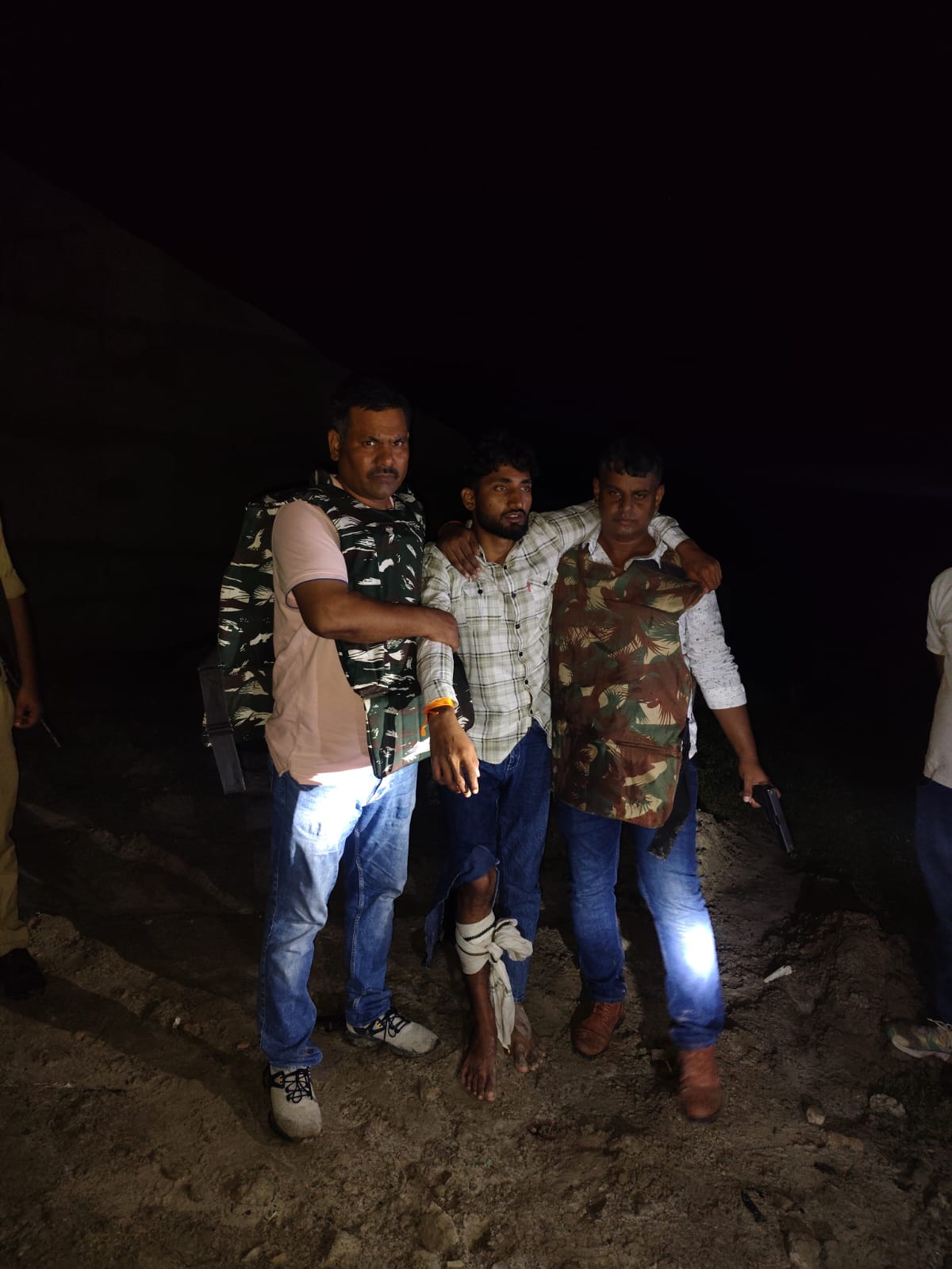 पुलिस के साथ मुठभेड़ में घायल बदमाश अभिराम