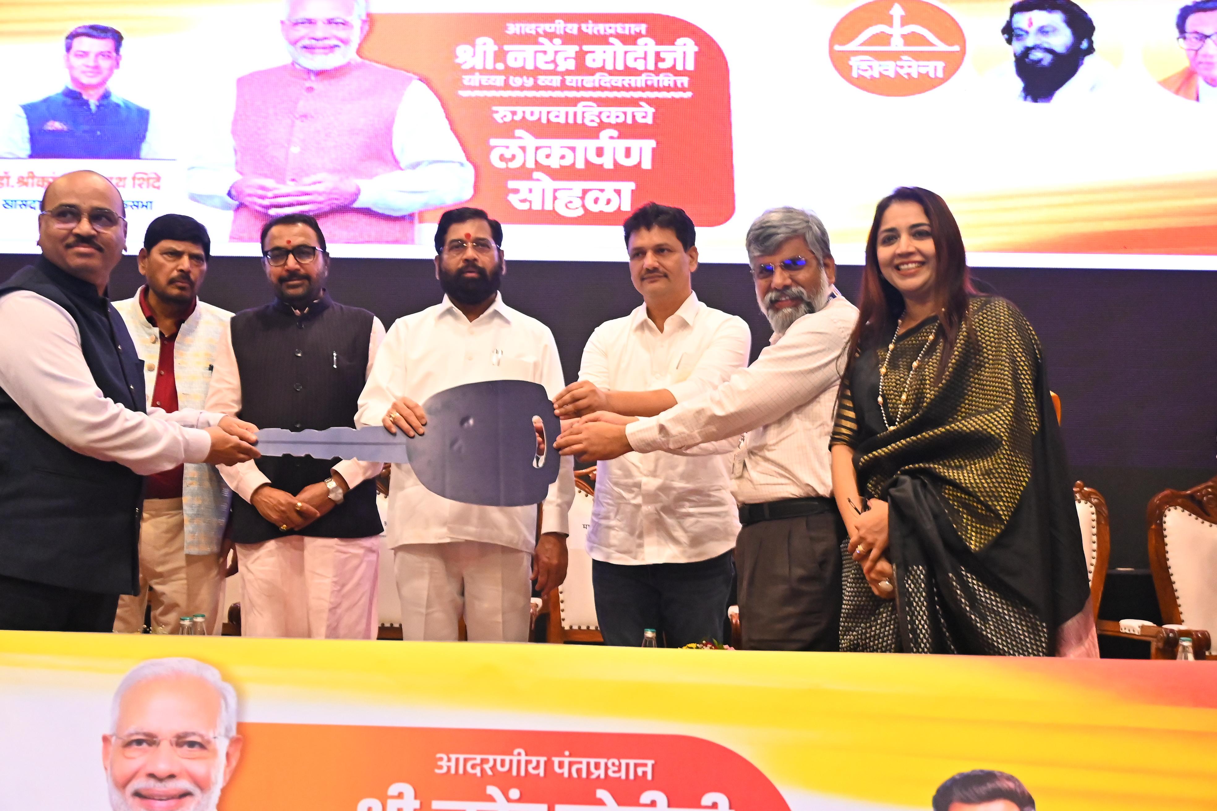 Cardiac ambulance for Thane civil hospital