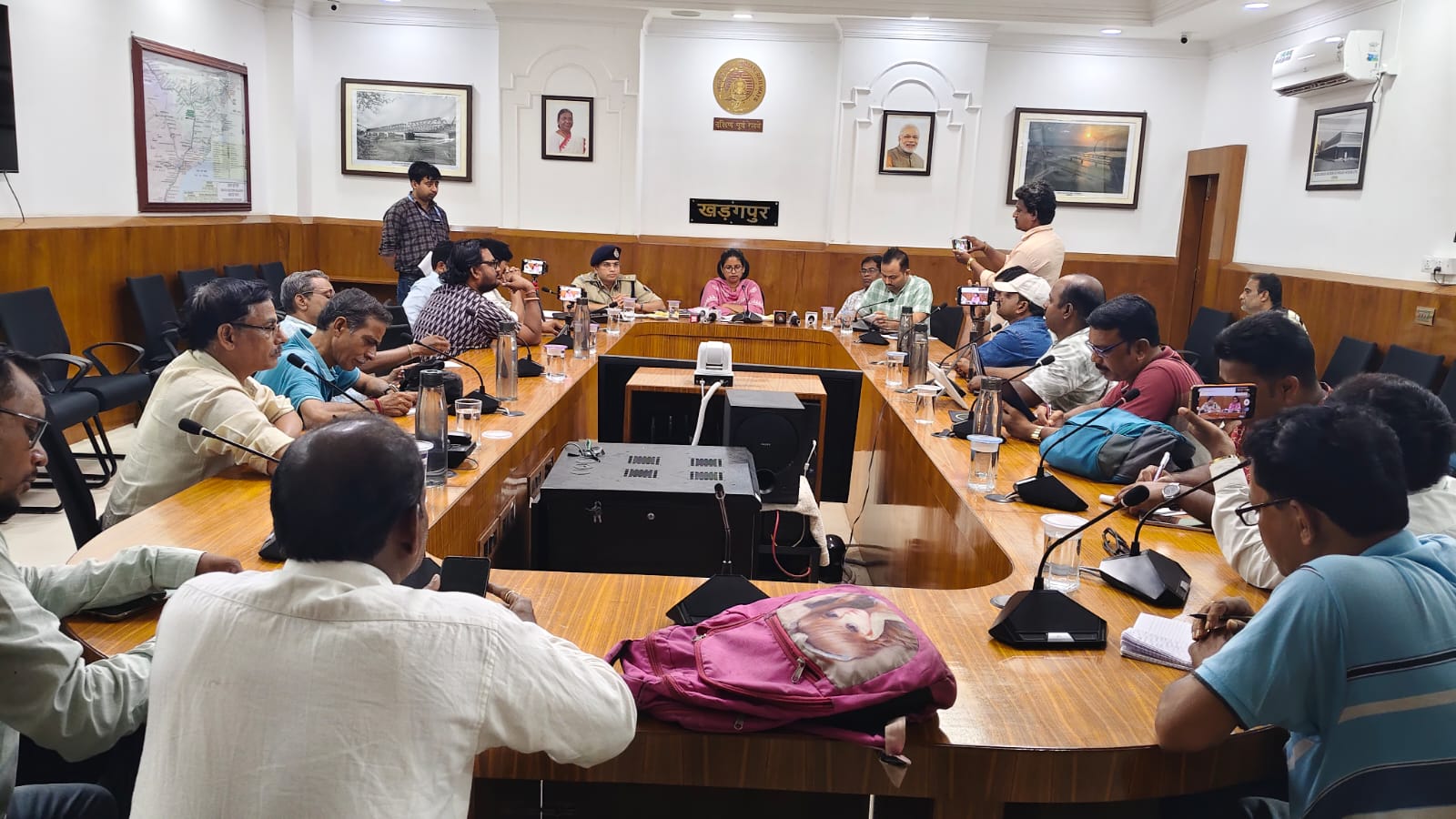 Railway meeting